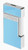 ST Dupont Slimmy Sky Blue Lacquer Chrome