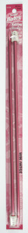 Susan Bates Silvalume 2-Pack 14" Single Point Knitting Needles (Size US 9 - 5.5 mm)