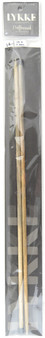 LYKKE Driftwood 2-Pack 14" Straight Single Pointed Knitting Needle (Size US 9 - 5.5 mm)