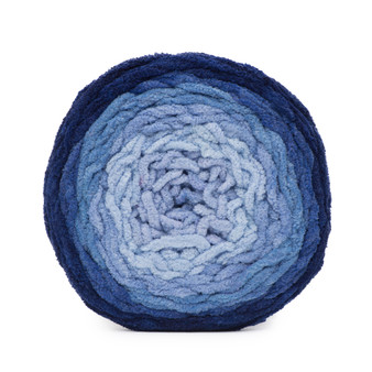 Bernat Shade Blue Ombre Blanket Ombre Yarn (6 - Super Bulky), Free