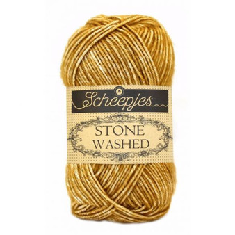 Scheepjes Yellow Jasper Stone Washed Yarn (2 - Fine)
