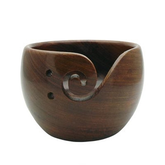 Estelle Acacia Yarn Bowl - Small