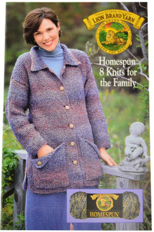 Lion Brand 8 Knits for The Family - Book