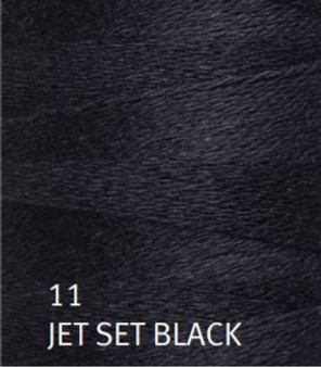 Ashford Jet Set Black Yoga Weaving Yarn