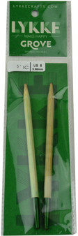 LYKKE Grove 2-Pack 5" Interchangeable Circular Knitting Needles (Size US 8 - 5 mm)