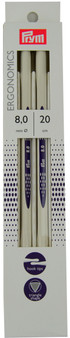 Prym 5-Pack 8"/20cm Ergonomics Double Pointed Knitting Needles (Size US 11 - 8 mm)