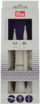 Prym 32"/80cm Ergonomics Circular Knitting Needles (Size US 13 - 9 mm)