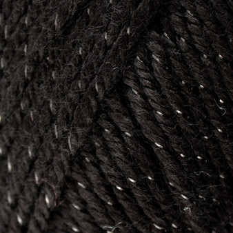 Caron Black Sparkle Simply Soft Party Yarn (4 - Medium)