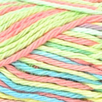Candy Sprinkles Ombre Handicrafter Cotton Yarn - Small Ball (4 - Medium) by Bernat