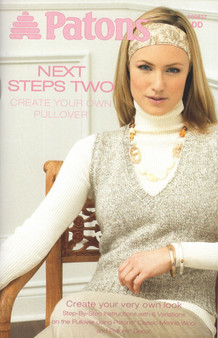 Patons Classic Wool Worsted & Decor "Create Your Own Pullover" Pattern Book