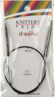 Knitter's Pride Dreamz Fixed Circular Needles 40 US 7, 4.5mm