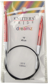 Knitter's Pride Symfonie Dreamz Fixed 16" Circular Knitting Needle (Size US 10 - 6 mm)