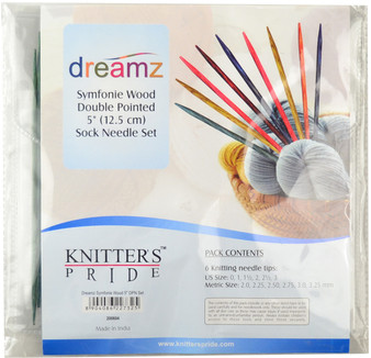 Knitter's Pride-Dreamz Double Pointed Needles Set 6, Socks Kit