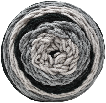 Premier Yarns Black Pepper Swirl Sweet Roll Yarn (4 - Medium)