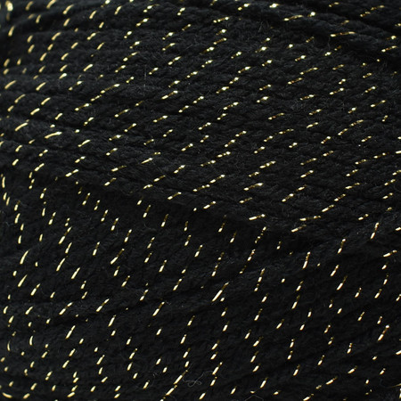 Black/Gold (Shimmer) Comfort Yarn (4 - Medium) by Red Heart