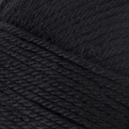 Red Heart Soft - Yarn, black. Colour: black