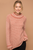 Rust/Cream Boxy Sweater