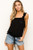 Ruffle Strap Sleeveless Top