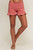 Coral Ruffle Shorts