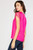 Hot Pink Lace Sleeve Top