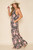 Floral Halter Maxi Dress