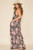 Floral Halter Maxi Dress