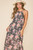 Floral Halter Maxi Dress