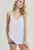 White V-Neck Tank Top