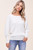 Dolman Ribbed Top - Ivory