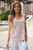 Rose Linen Gauze Tank