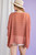 Swiss Dot Dolman Top - Rose