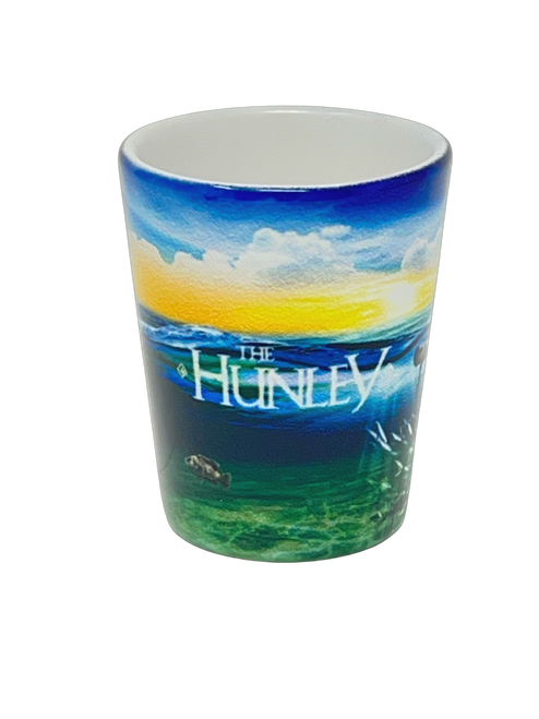 Panoramic Hunley Shot Glass