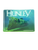 Glossy Ceramic Hunley Magnet