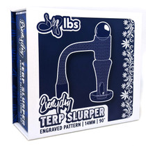 Dogg lbs - Everyday Etched Pattern Terp Slurper Quartz Banger Set - 14mm 90 Degree