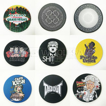 DabPadz By Kill Your Culture 8" Round Fabric Top Rubber DabPadz *Drop Ship* (MSRP $9.99)