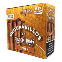 Snooparillos - Slow Burning Cigarillos (4pk) - Display of 15 (MSRP $1.79ea)