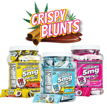 Crispy Blunts Minis - Delta 9 5mg (Jar of 40) *Drop Ship* (MSRP $4.99 Each)