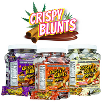 Crispy Blunts Minis - Mad Honey 15000mg (Jar of 40) *Drop Ship* (MSRP $9.99 Each)