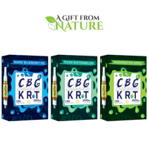 CBG KRT 3ml Catridge (Box of 5) by AGFN *Drop Ship* (MSRP $24.99 Each)