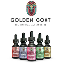 Delta 8 Tincture 30ml 1200mg by Golden Goat CBD *Drop Ship* (MSRP $36.00)