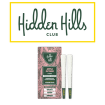 Hidden Hills - Powdered Donutz THCa Diamond Hash Hole 4g 2ct - Display of 10 (MSRP $19.99ea)