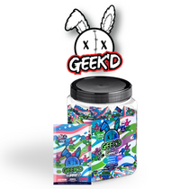 Geek'd Extracts - Delta 8 + THCp Gummies 175mg 3ct (Jar of 40) *Drop Ship* (MSRP $5.00 Each)