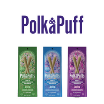 PolkaPuffs - Saucy Diamond THCa Pre-Roll 1.25g 2ct - Display of 10 (MSRP $15.00ea)