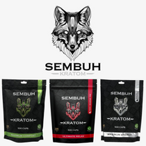 Kratom Capsules 500ct by Sembuh Kratom *Drop Ship* (MSRP $48.00)