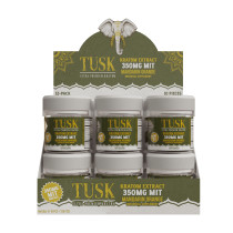 Tusk - Kratom Gummies - Platinum 350MG MIT (10ct) Display of 12 (MSRP $19.99ea)