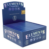 Elements - Phantom King Size Wide Papers (32pc) - Display of 50 (MSRP $2.00ea)