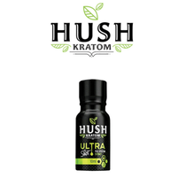 Hush Kratom - Ultra Lime Shot 10ml - Display of 12 (MSRP $16.99ea)