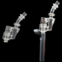 Puffco Pivot Compatible Topper - 5" Recycler - Clear (MSRP $20.00)