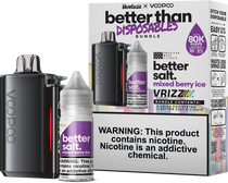 Vapetasia x Voopoo - Better Than Disposables Bundle - Voopoo Vrizz Kit + Better Salts TFN Salt 30mL (MSRP $35.99)