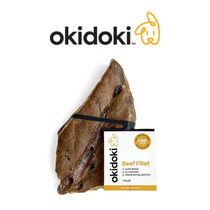 Okidoki - Full Spec CBD Infused Beef Fillet for Pets 10MG (Pack of 6) *Drop Ship* (MSRP $9.99 Each)